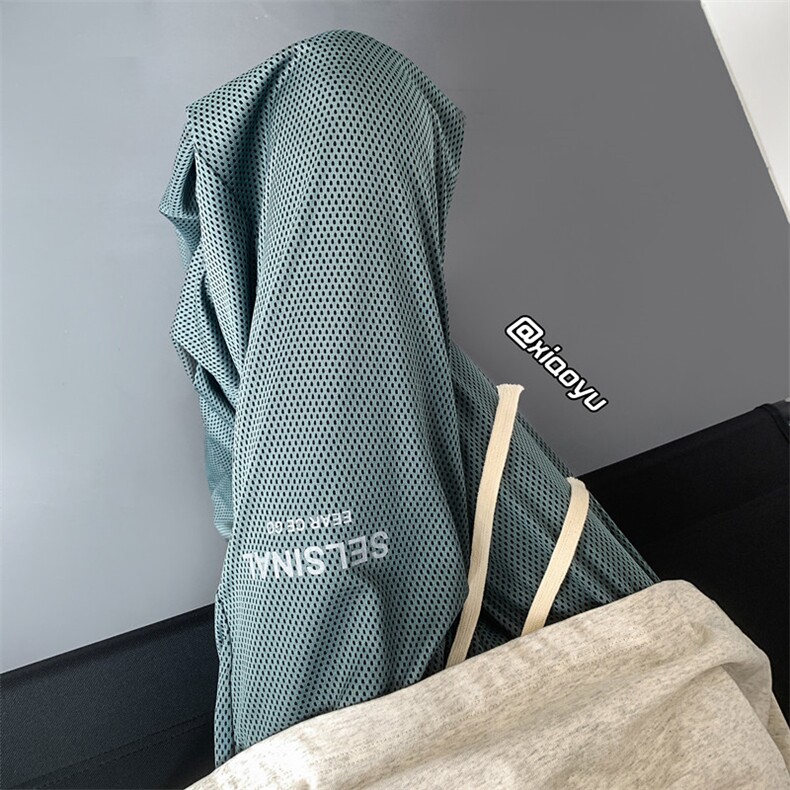 XZ616 秋季新款双层网眼冰丝篮球长裤 TY933 P35控48图片