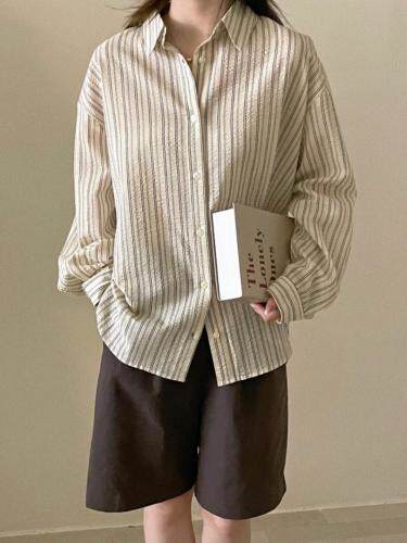 秋季新款竖条衬衣，其它，Comfort Zone 舒适区