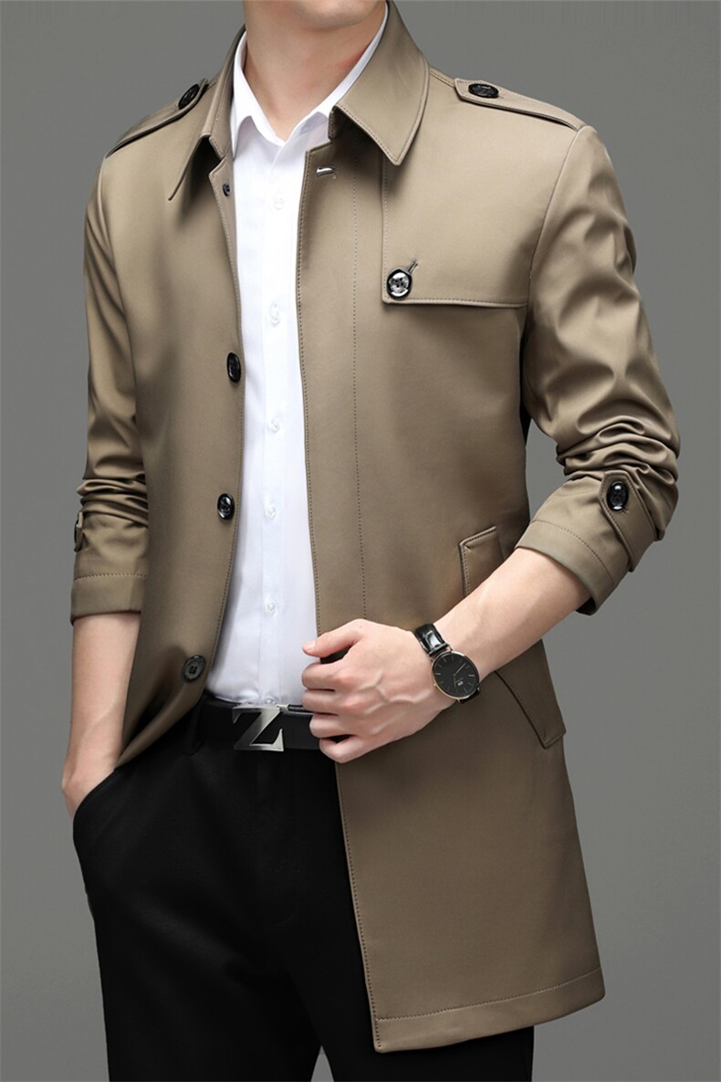 BH2108钱塘2020-2秋季男士中长款风衣夹克时尚休闲外套数据好P145,男装夹克,钱塘207-2