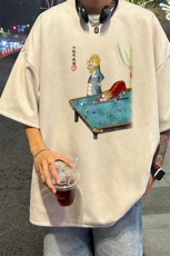 量大优供视频重磅麂皮绒短袖t恤男JT522-特p19，男装T恤，电商B371