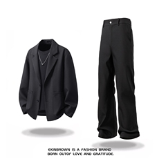 西装95%涤纶5%氨纶M-5XL大码XF78183P85控139西裤XK78151P45控68，男装西服套装，星座227-7