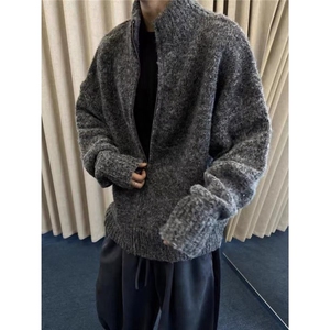 现货 毛衣开衫男女针织衫外套冬季潮流线衣外穿休闲夹克LQ877-P53图片