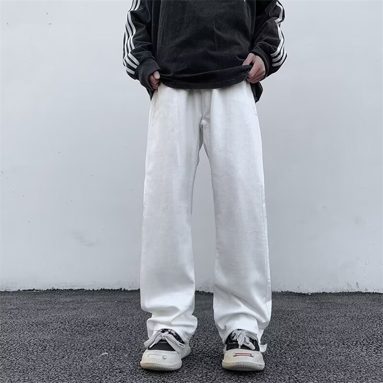 高街牛仔裤男韩版潮流直筒裤子帅2024春季新款ins长裤RK1480-P41,男装牛仔裤,星座412-2