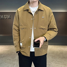 店主风新款夹克外套男春秋休闲百搭时尚翻领男士夹克N810-P75，男装夹克，星座310B-3