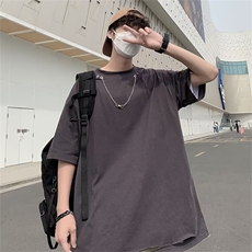 C314-P282024新款破洞圆领短袖男夏季潮牌ins百搭半袖上衣现货，男装T恤，星座512-6