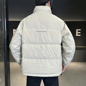 标50绒男士羽绒服冬季2025新款帅气白鸭绒外套男加厚Y8091图片