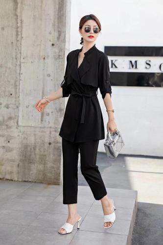 英伦风西装套装洋气宽松显瘦，女装西装，茗格拉