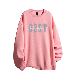 得物供货、复合重磅420克现货圆领卫衣宽松HD019-1-HMY262-P35图片