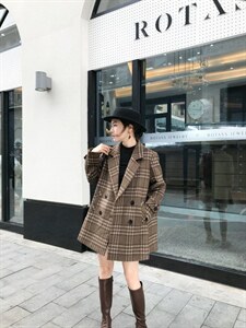 冬季羊毛大衣图片