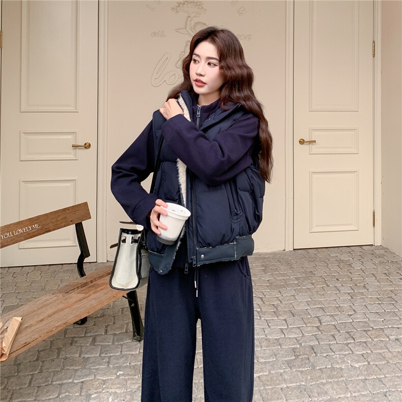 新款2025冬季马甲三件套7839-P265-K398,女装套装/套裙,2C057