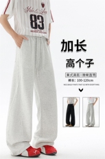 高个子加长弯刀卫裤男美式高街休闲运动裤190cm115微喇裤KZ071P50，男装休闲裤，电商B312