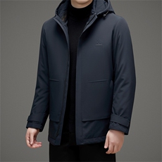 BZS8240钱塘2020-2时尚休闲简约百搭冬季厚款中年男士羽绒服P290，男装羽绒服，钱塘207-2