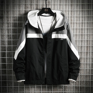 秋季新款夹克男士外套潮春秋款上衣休闲男装衣服外衣DS935T
