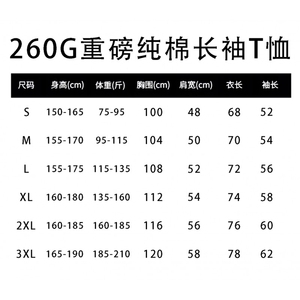1506/Q5730/P39260克重磅长袖t恤港风百搭宽松秋季显瘦小众上衣图片