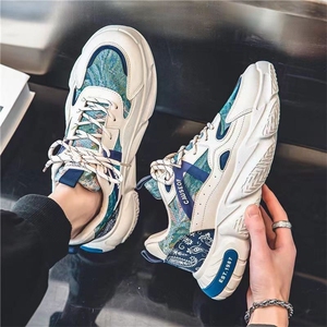 x3220-p90秋季男鞋新款透气鞋子男士运动鞋韩版潮百搭休闲老爹鞋图片