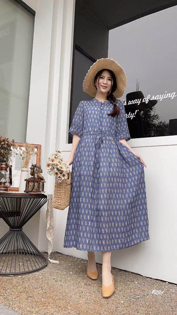 纯苎连衣裙小衫裤子裙子衬衣 时尚风 风淑女风休闲风，女装连衣裙，川哲