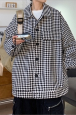 JK9010/P65秋装小香风夹克男外套宽松大码潮男上衣，男装夹克，电商A141