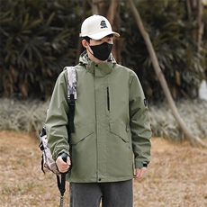 FL88821-88888春秋男女防风防水冲锋衣户外连帽时尚休闲夹克，男装夹克，电商B360