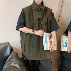 马甲男韩版潮流高街帅气个性2023春夏季ins宽松百搭外套W4788-P43，男装背心/马甲，星座412-2