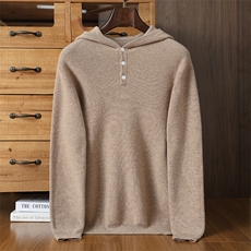 2025年秋季新百搭男士莲帽卫衣,男装羊绒套衫,榆莲羊绒, 2025年秋季新百搭男士莲帽卫衣,男装羊绒套衫,榆莲羊绒,