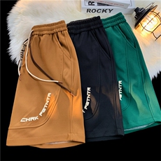 A334-KZ01-30大码宽松休闲简约百搭运动五分裤，男装工装裤，电商B339(原A334）