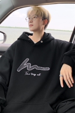 供抖音大新款重磅刺绣秋冬男连帽卫衣X416B-1-WY975-P55限78，男装卫衣，星座416B-1