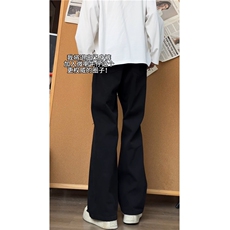 xz116-k16018-P38-控58现货大码牛仔裤扎花，男装牛仔裤，星座116