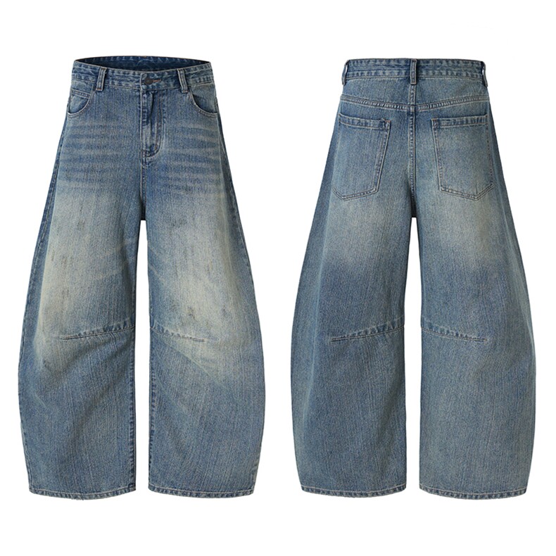 潮流宽松牛仔裤潮牌高街休闲裤A161-K5005-P65118元,男装牛仔裤,电商A161