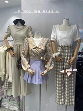 休闲可甜可盐套装，女装职业装，m.o