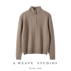 2025年秋季新款卷边针织羊绒上衣时尚休闲通勤百搭，女装羊绒衫，隆秋羊绒