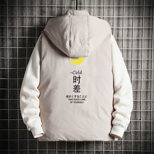 MJ47047-P80 棉马甲男士大码加厚棉背心男坎肩男 网格图片