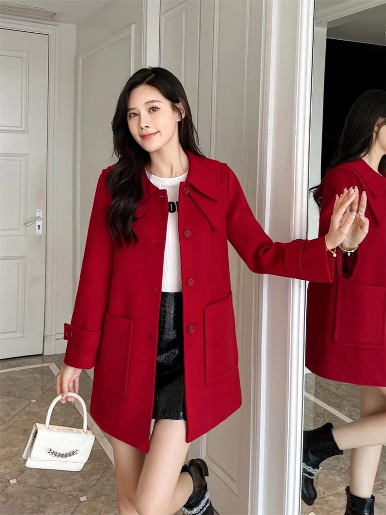 双面呢外套，其它，锦心绣