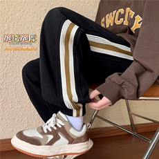 冬季加绒加厚毛呢休闲裤男D329-QM557-P65控88，男装卫衣，电商D329