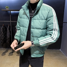 968冬季男士立领拉条羽绒服店主风头风数据款已备货，男装羽绒服，星座414（原B263）
