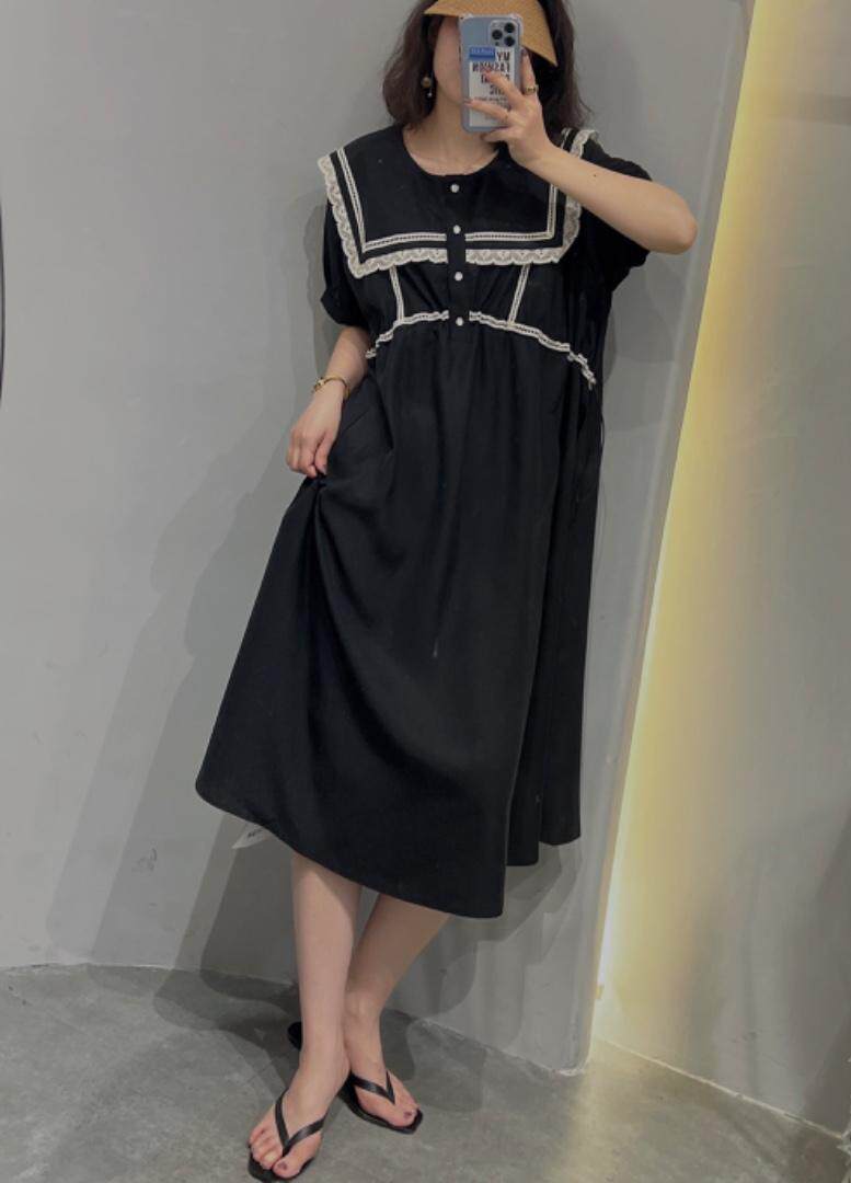 花边领黑色小裙纸，其它，r+i=aa(2F)