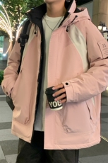 男士棉衣户外青少年连帽冲锋衣口袋棉服外套，男装棉衣，星座1206-1（原A206-1）