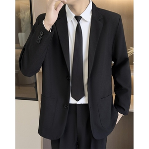 休闲小西装男外套春秋2026新款商务职业正装西服上衣服 XK40图片