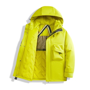 冬季户外冲锋加厚石墨烯棉衣高阶机能三防连帽登山棉服2353R-P88图片