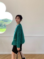 定制亮片面料小香，其它，深度