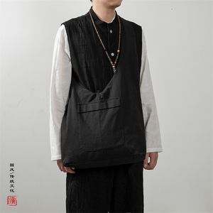 秋冬新款风男士禅意背包B06P50图片