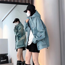 现货5W件冬季三防美式boxy解构连帽雪山冲锋衣棉衣男女棉服厚外套，男装夹克，电商A443