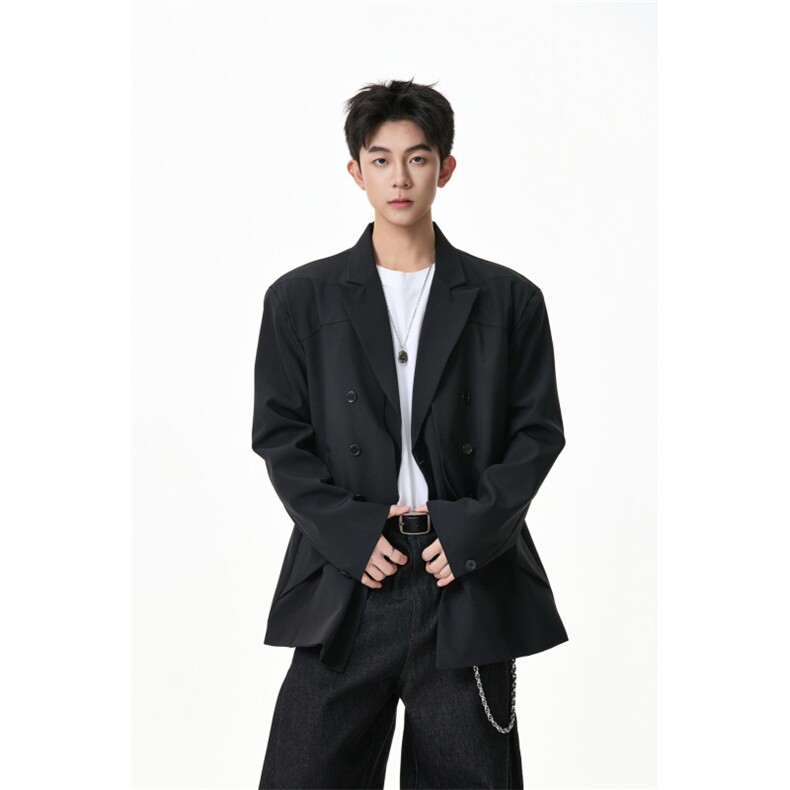秋季新款美式设计感休闲西服  WT2531-特P80-控148图片
