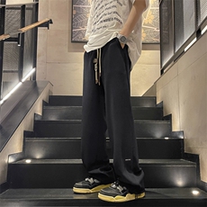 宽松舒适透气华夫格休闲百搭时尚亲肤抗皱K932特批32，男装休闲裤，星座718-1