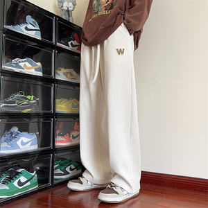 供抖音高品质 谁卖谁爆休闲裤男裤子阔腿裤416B-1-KL702-P50限68，男装休闲裤，星座416B-1