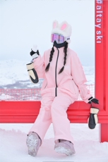 春季多巴胺穿搭俩件套防水滑雪服套装情侣款保暖外套TZ032-P210，男装休闲套装，电商A001