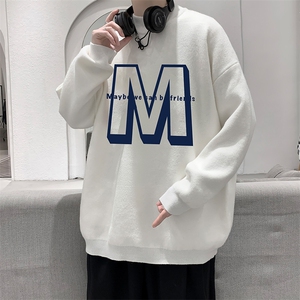 控68半高领毛衣男士大码针织衫男毛线衣男 M18260-P45 加绒款-P65图片