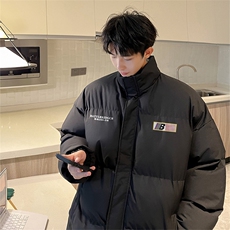 已注册日系宽松抖音直播高品质面包服羽绒棉男外套棉衣M1042特P75，男装棉衣，电商C408-1(原B339-1)