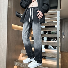 直播品质渐变牛仔裤微喇叭B342-K9004-特P50控68，男装牛仔裤，电商B342