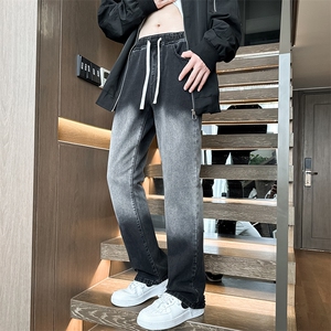 直播品质渐变牛仔裤 微喇叭B342-K9004-特P50控68图片