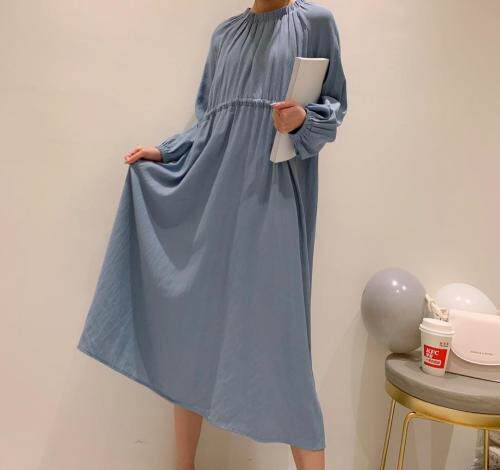 【现货】棉麻连衣裙，女装连衣裙，东方名裳
